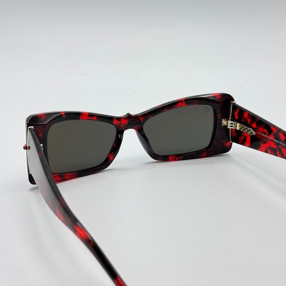 Christian Louboutin Sunglasses Hot Chick LB0039 54A Red Havana Smoke Lens 54mm main image 11